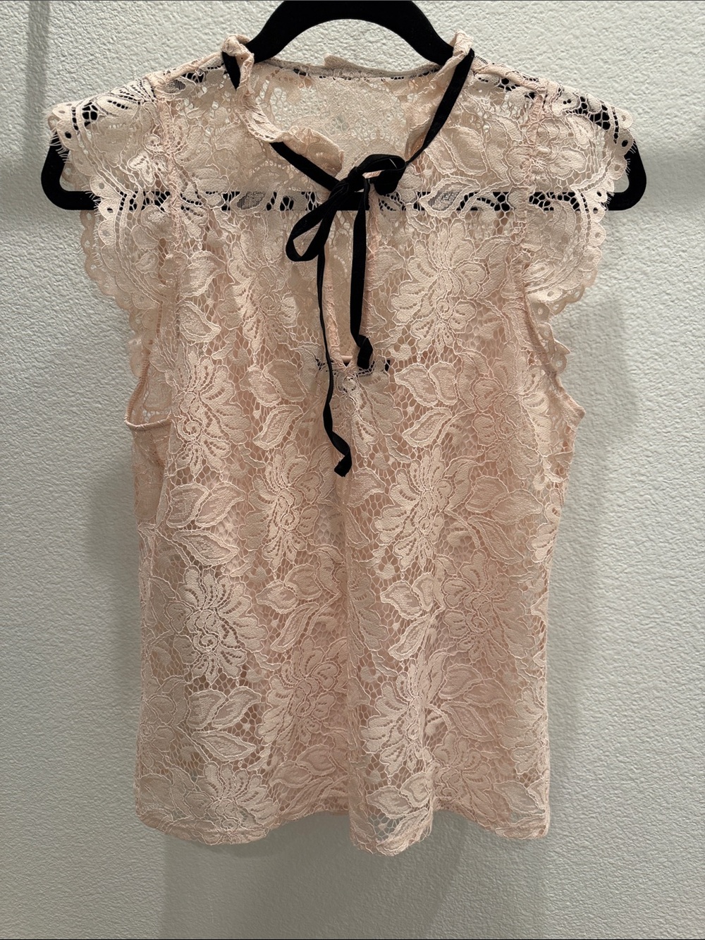 White House Black Market Lace Top